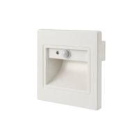 Square Recessed LED Step Light with PIR Sensor 1 W