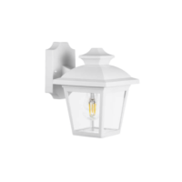 Outdoor Garden Wall Light E27 – IP44, White